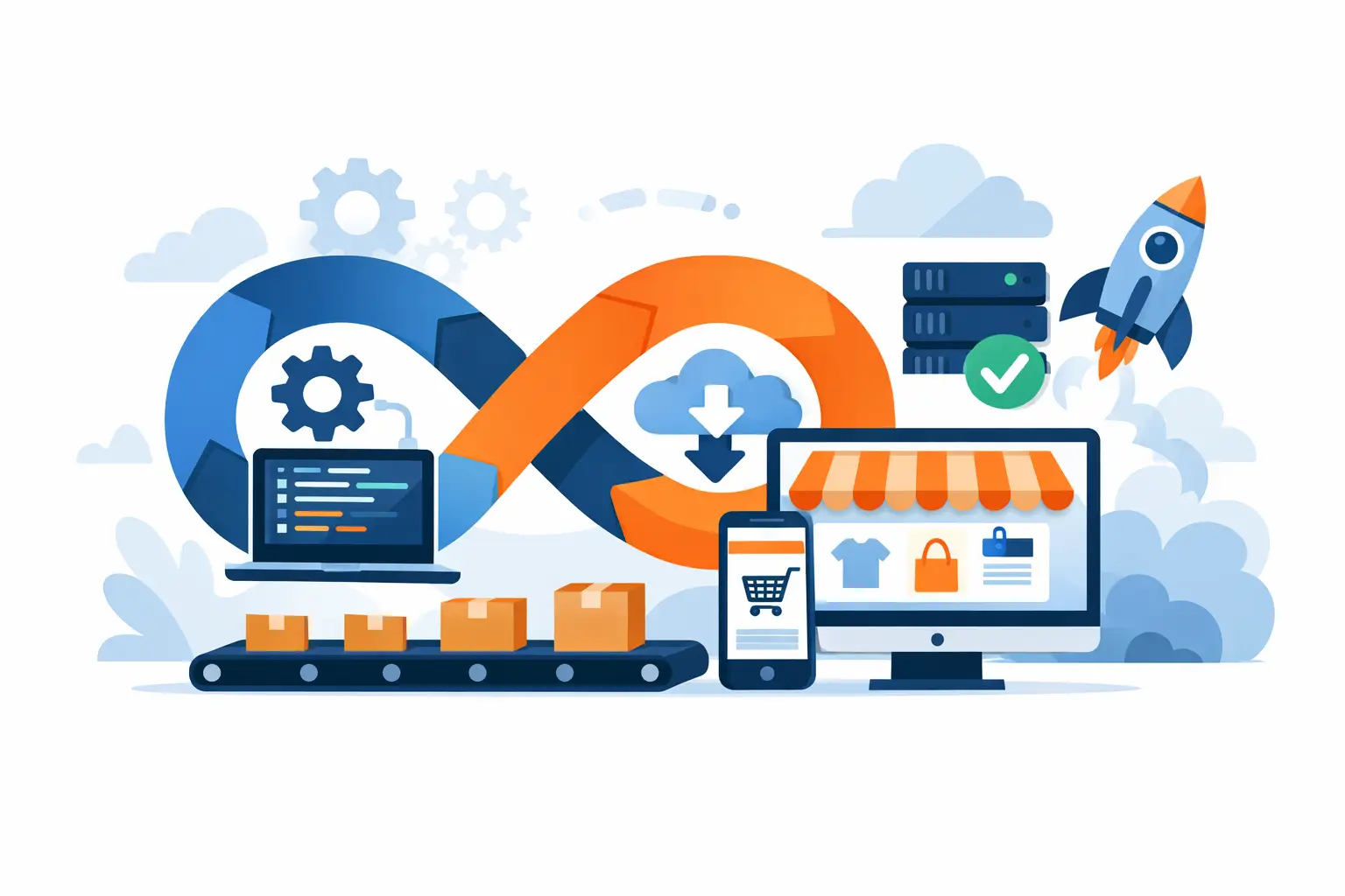 CI/CD voor Magento webshops die blijven draaien