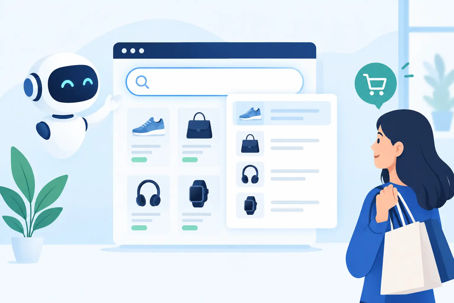 AI zoekfunctie voor webshops die echt verkoopt