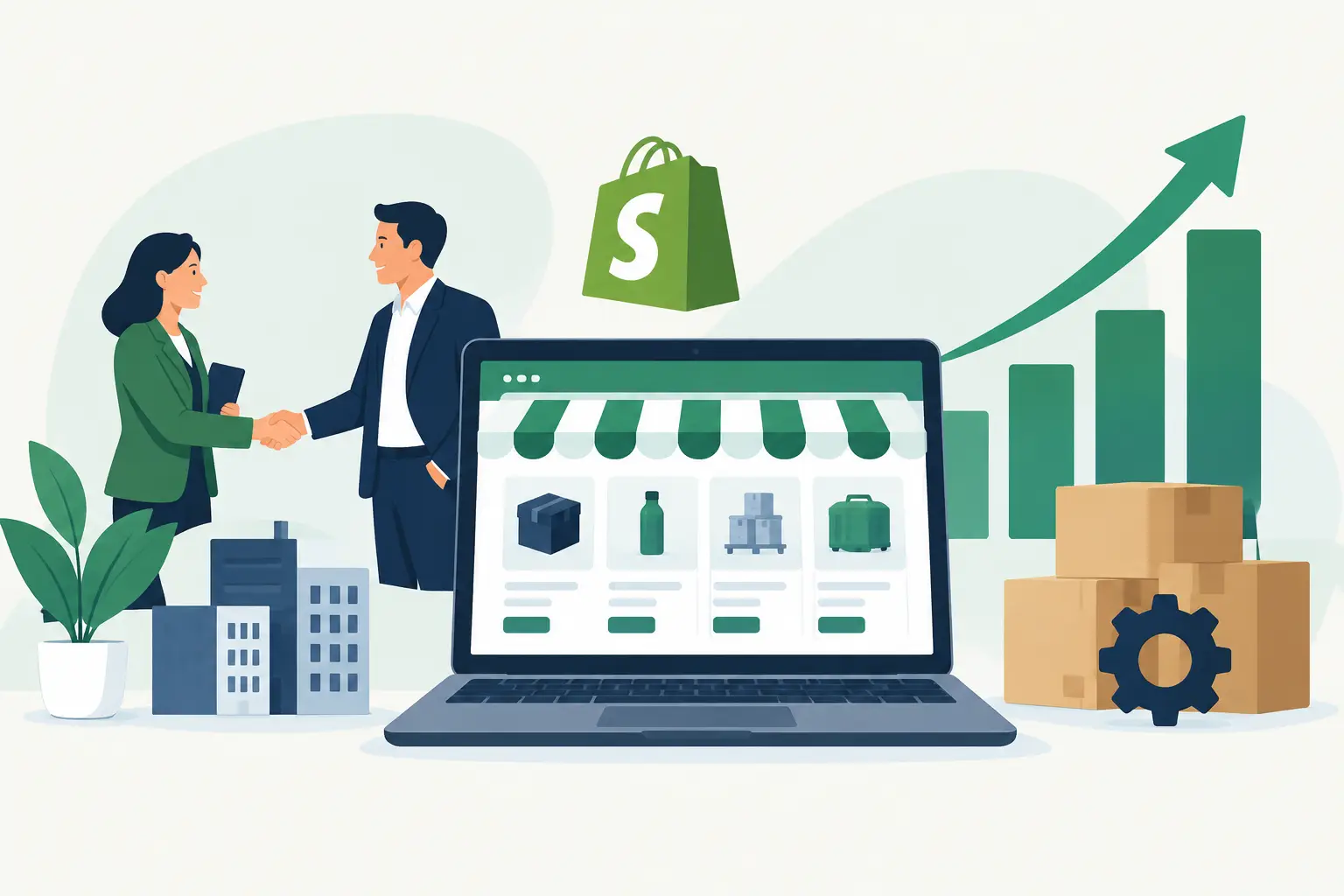 Kan Shopify B2B groeien zonder maatwerkchaos?
