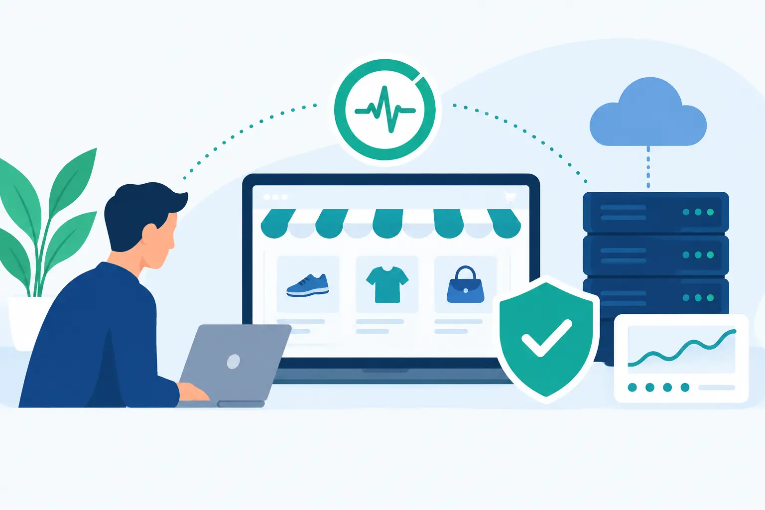 Webshop downtime proactief voorkomen met grip