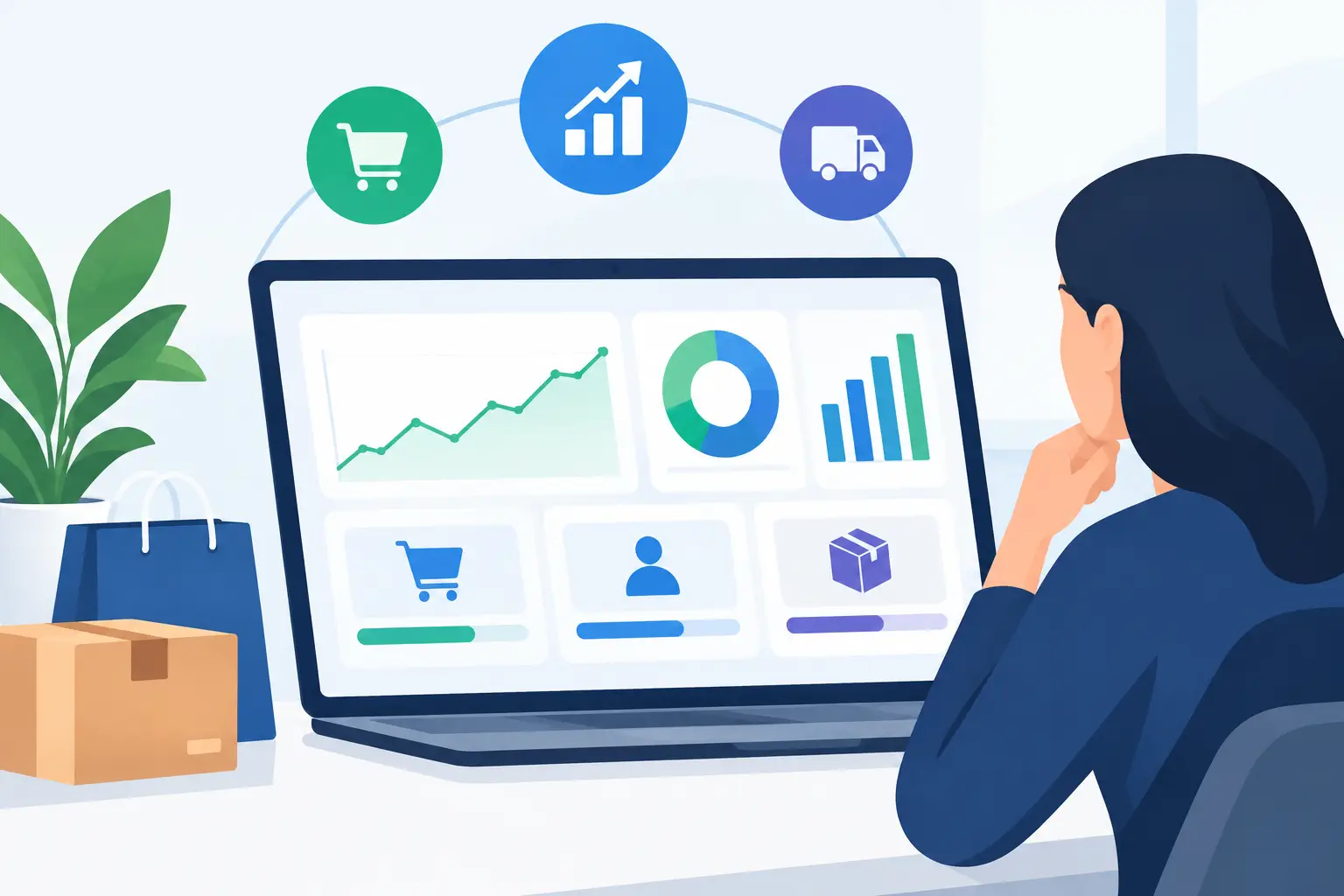 E-commerce KPI dashboard die beslissingen versnelt