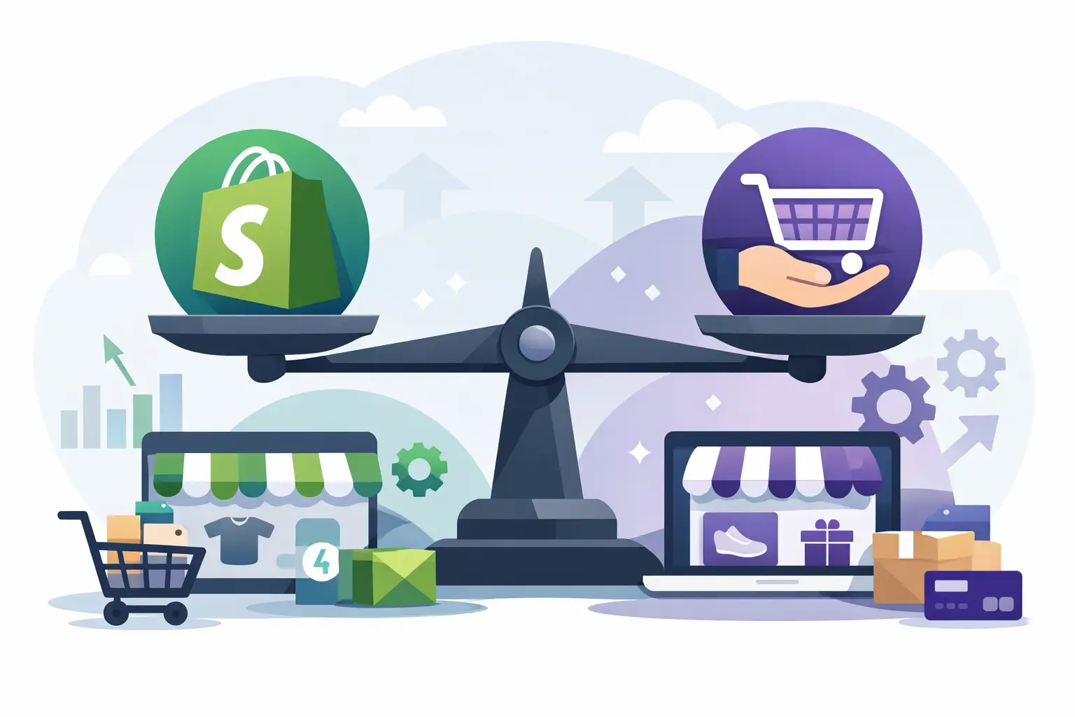 Shopify versus WooCommerce voor je webshop