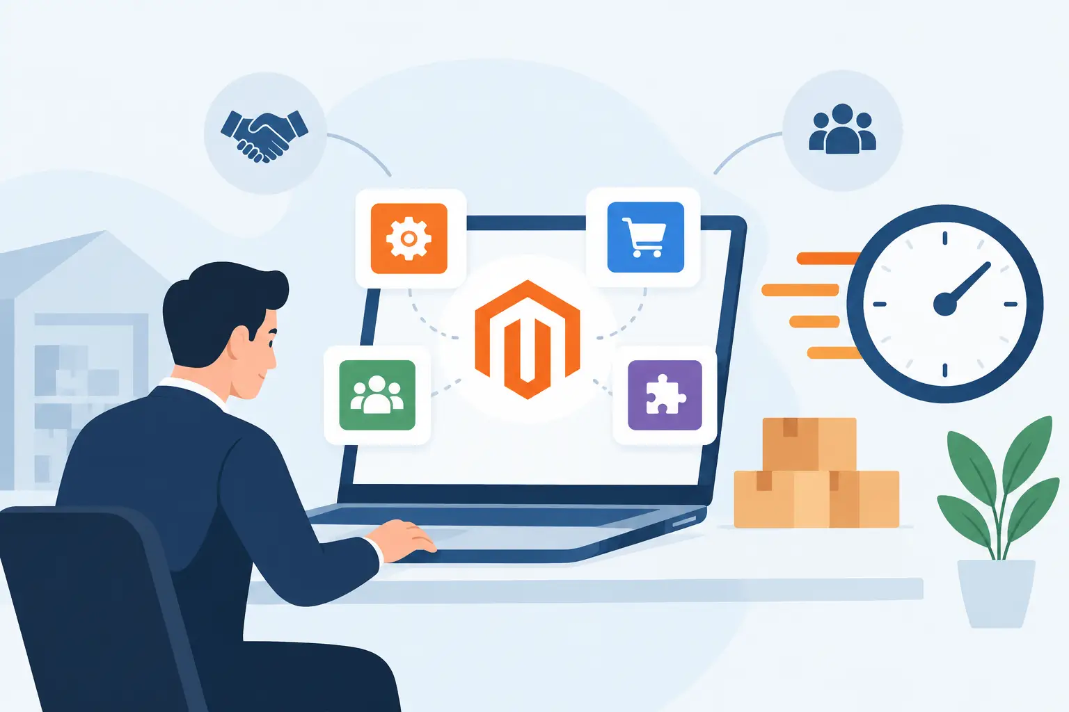 Magento B2B extensies die echt tijd besparen