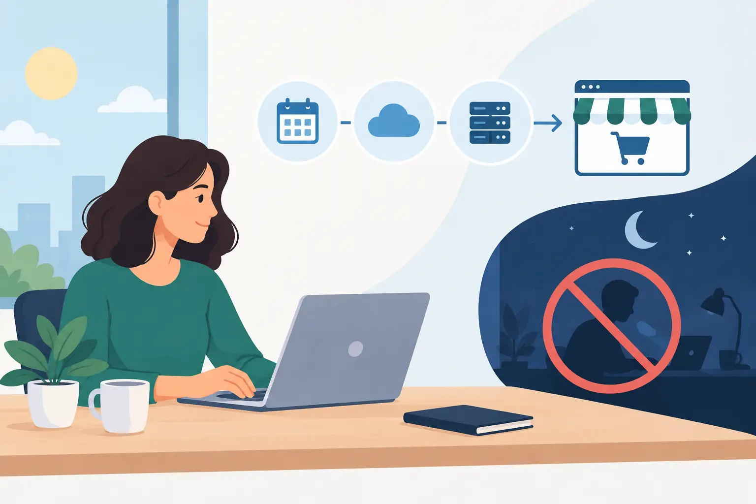 Webshop deployment plannen zonder nachtwerk