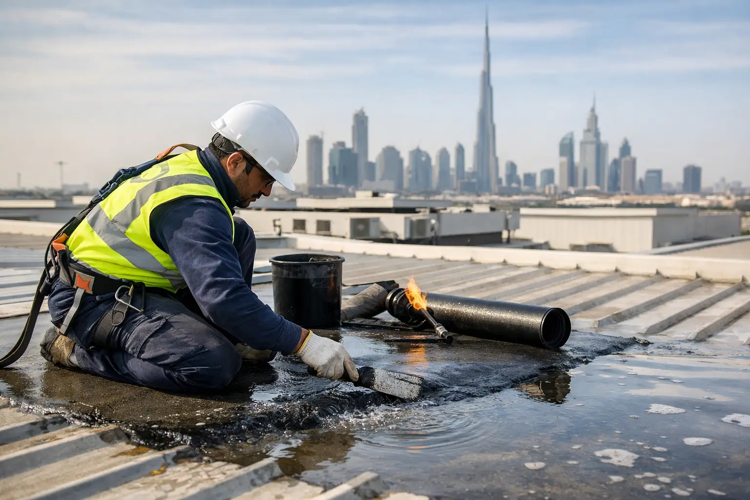 Roof leakage repair Dubai for warehouses and facilities: inspect leaks, repair membranes, seal details, restore drainage, and protect operations fast.