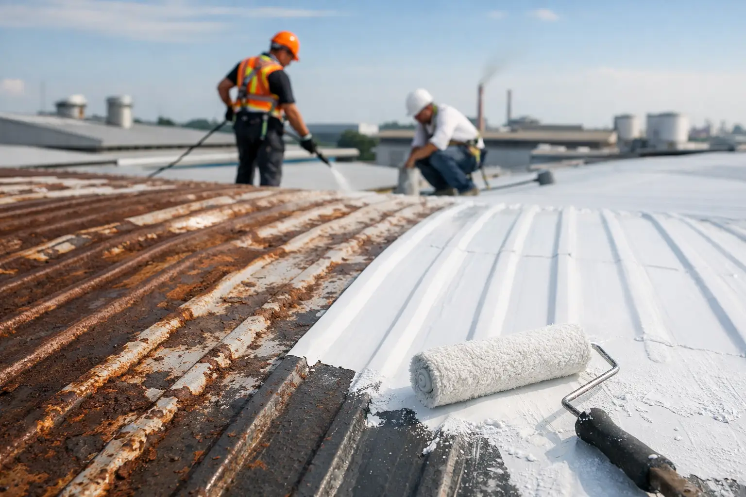 Factory roof corrosion treatment starts with proper inspection, rust removal, sealing, and coatings that stop leaks, extend roof life, and cut risk.