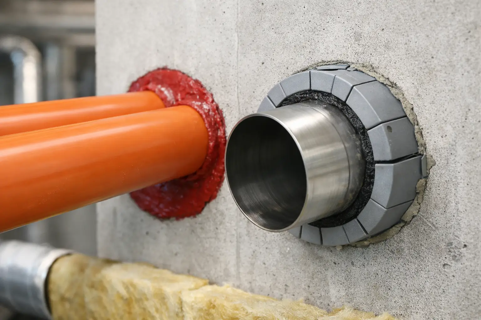 Pipe penetration sealing systems stop roof and wall leaks, corrosion, and movement damage with engineered materials built for industrial facilities.
