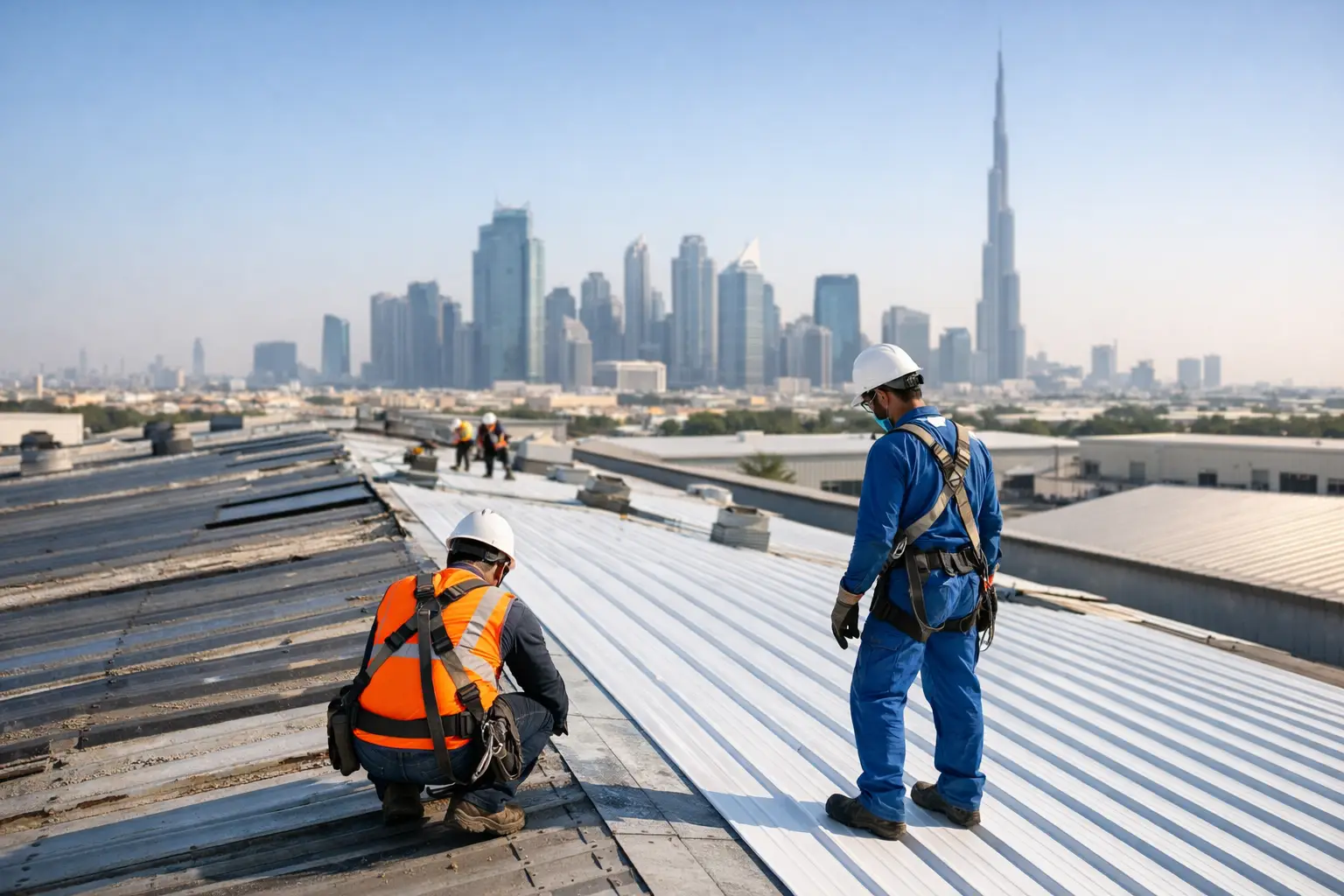 Industrial roof refurbishment Dubai services protect warehouses from leaks, corrosion, heat damage, and downtime through inspection-led repair planning.
