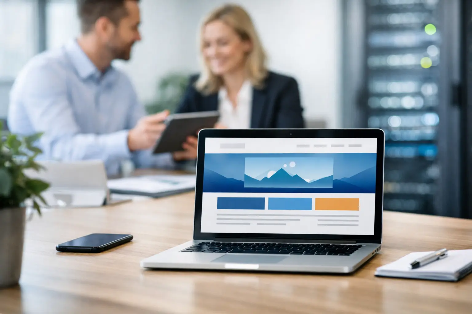 Statische Website Vorteile für Unternehmen