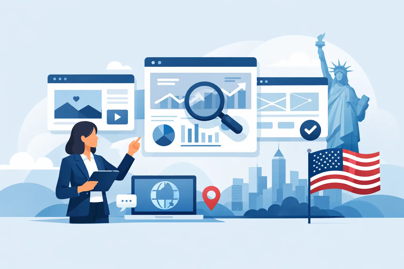Webdesign Agentur für den US-Markt auswählen