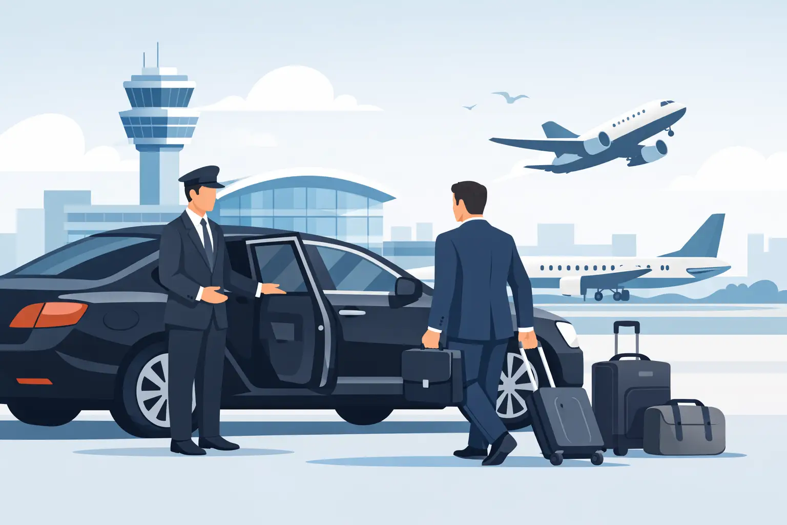 Motorista executivo para aeroporto vale a pena?