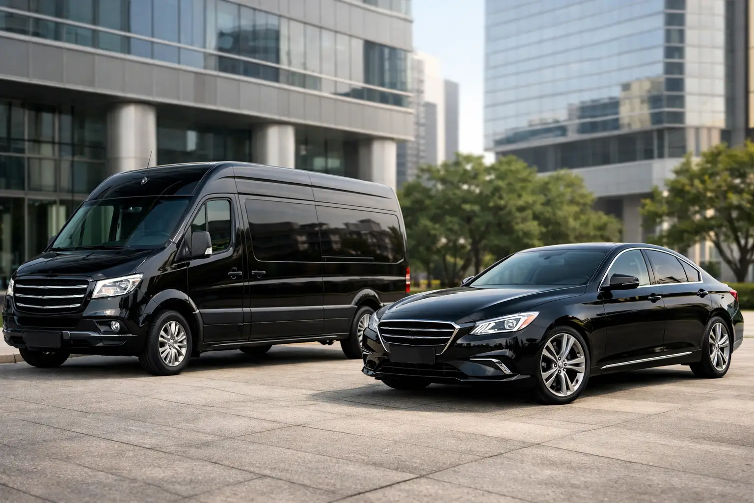 Van executiva ou sedan: qual escolher?