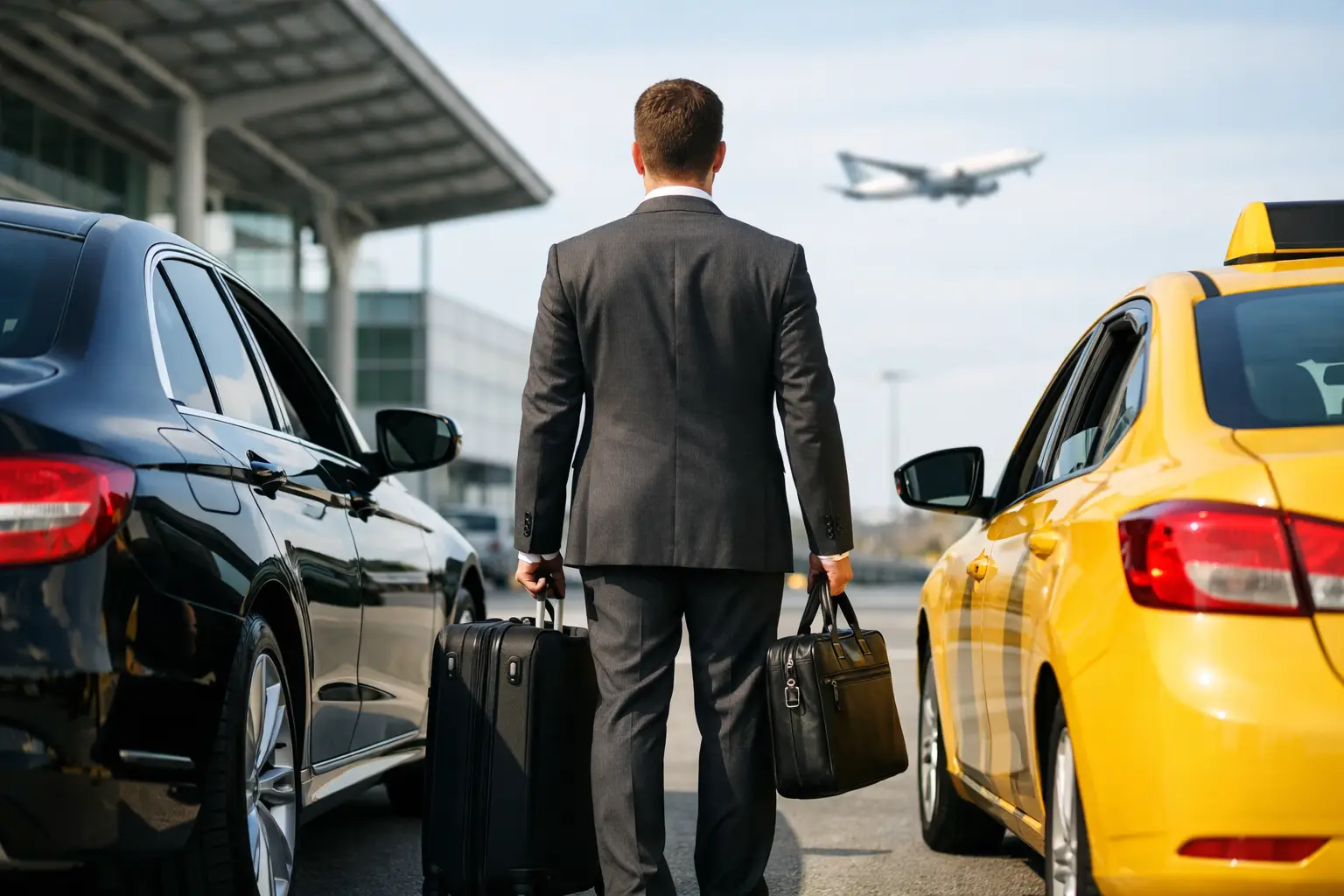 Transfer executivo ou táxi: qual compensa?