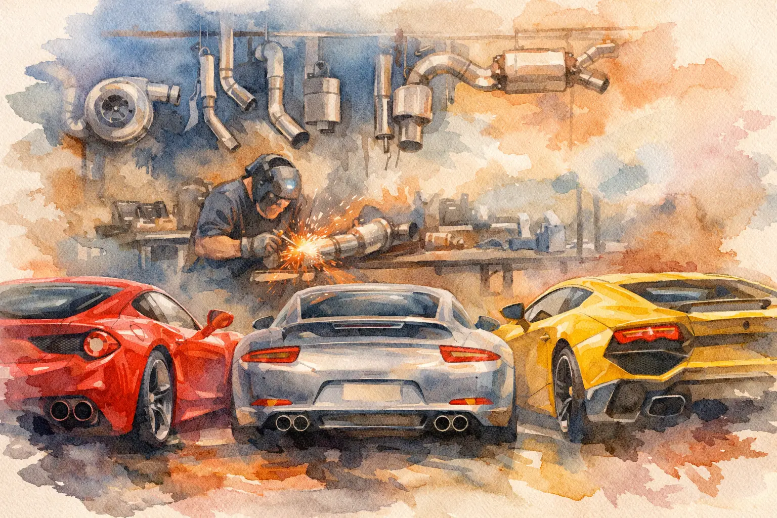 What a Custom Exhaust Fabrication Shop Delivers