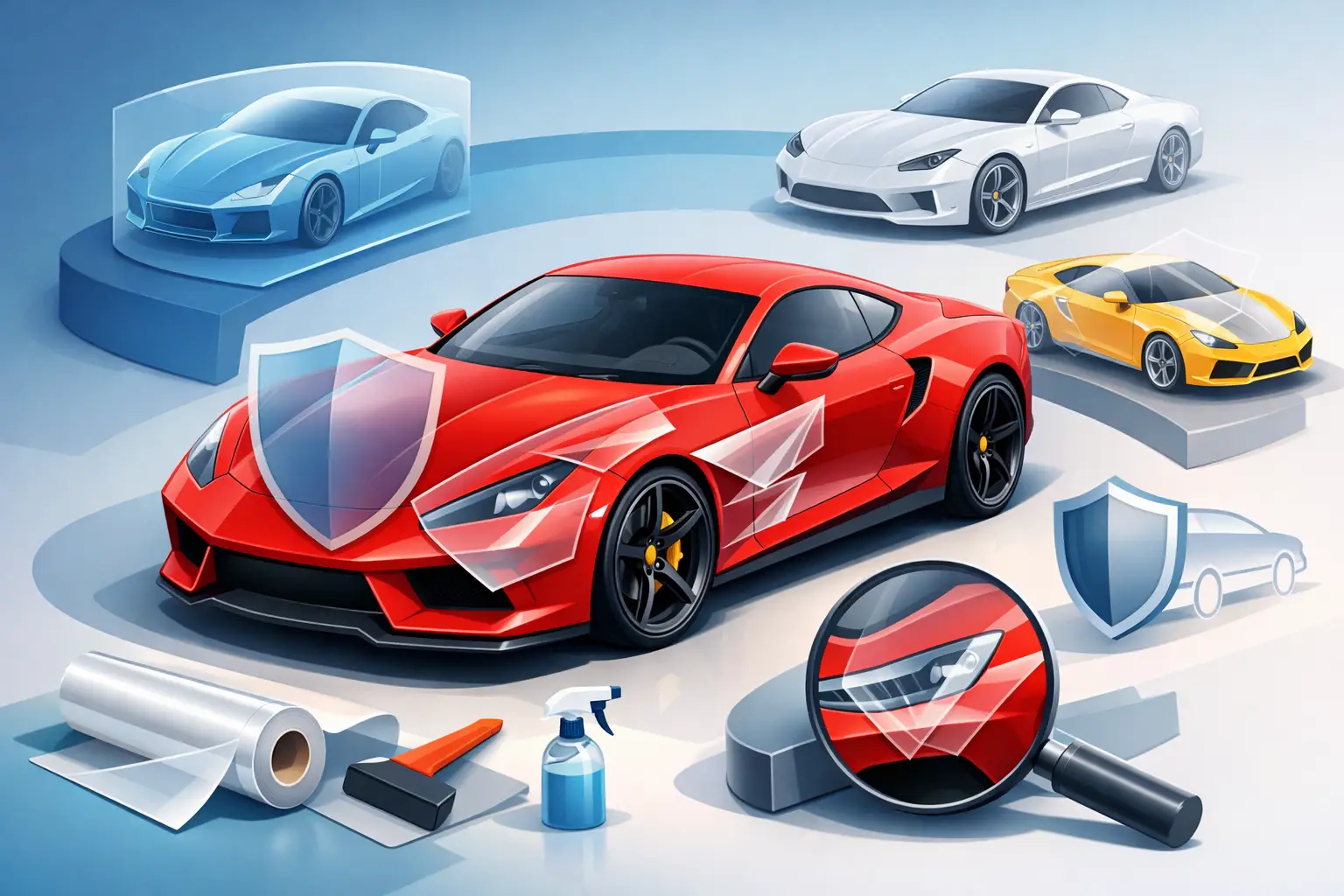 Choosing PPF Coverage Options for Your Vehicle