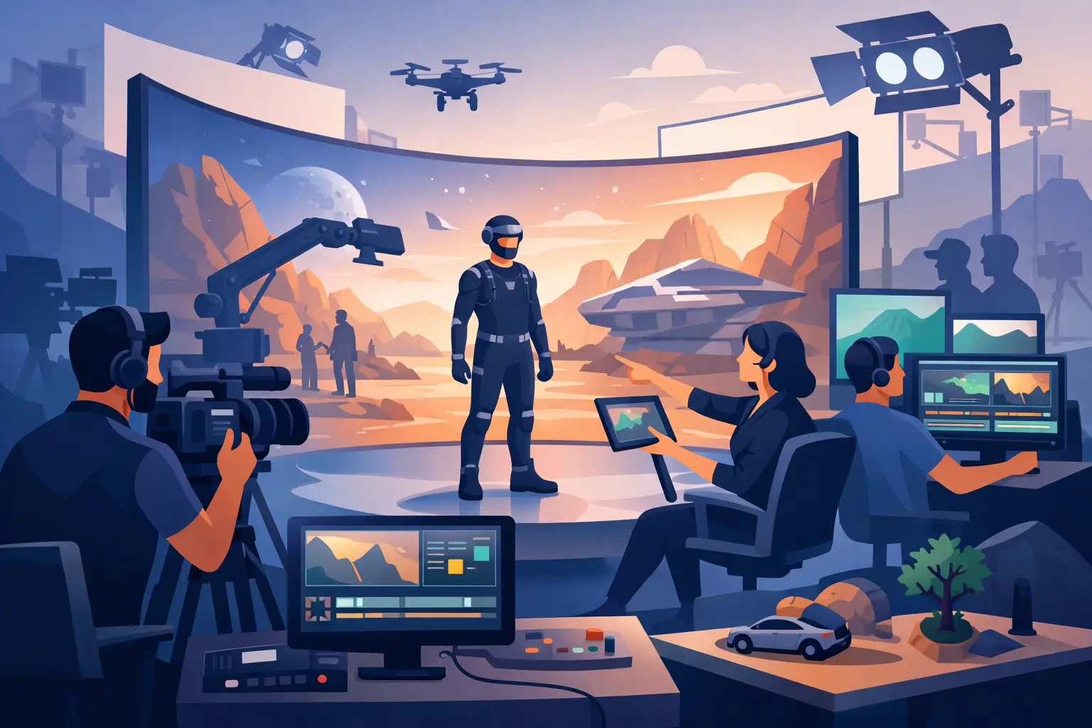 Virtual Production for Faster, Stronger Content