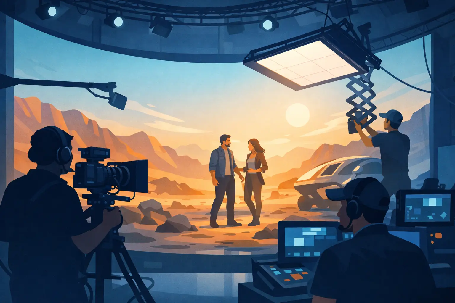 LED Volume Studios: What Makes a Shoot Work