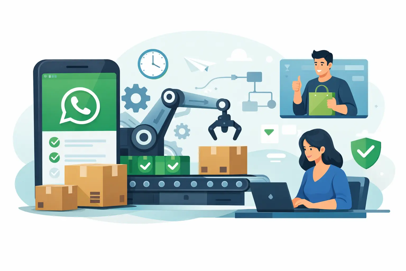 Come automatizzare ordini WhatsApp senza errori