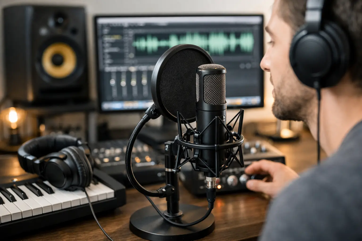 Come registrare voce professionale in home studio