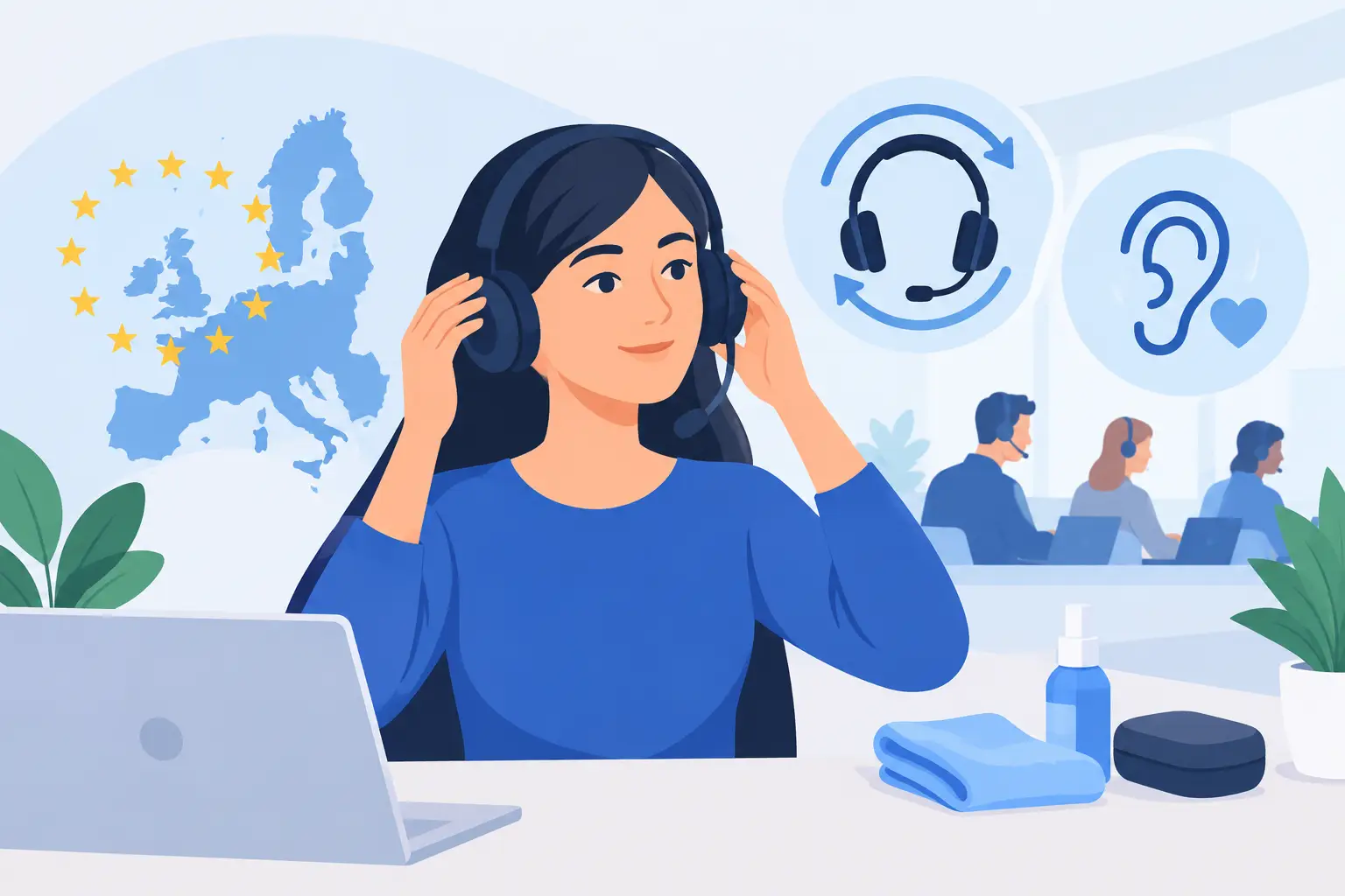 EU Teams Request Headset Reset and Ear Care.   www.rememberskincare.com/headsetreset