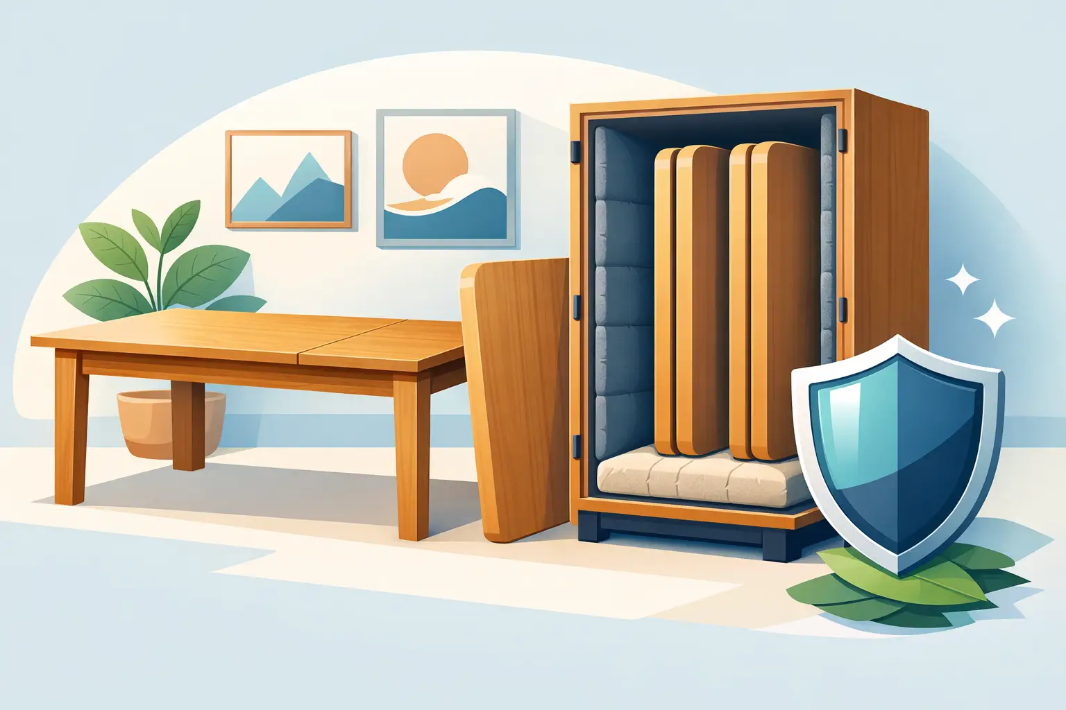 Table Leaf Storage That Protects Your Investment