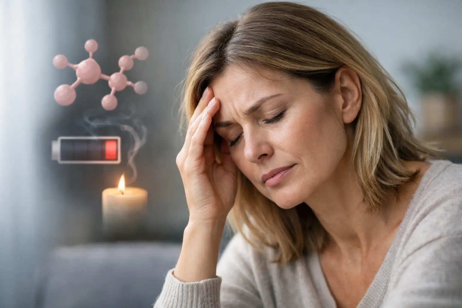 Queda de energia hormonal: causas e sinais