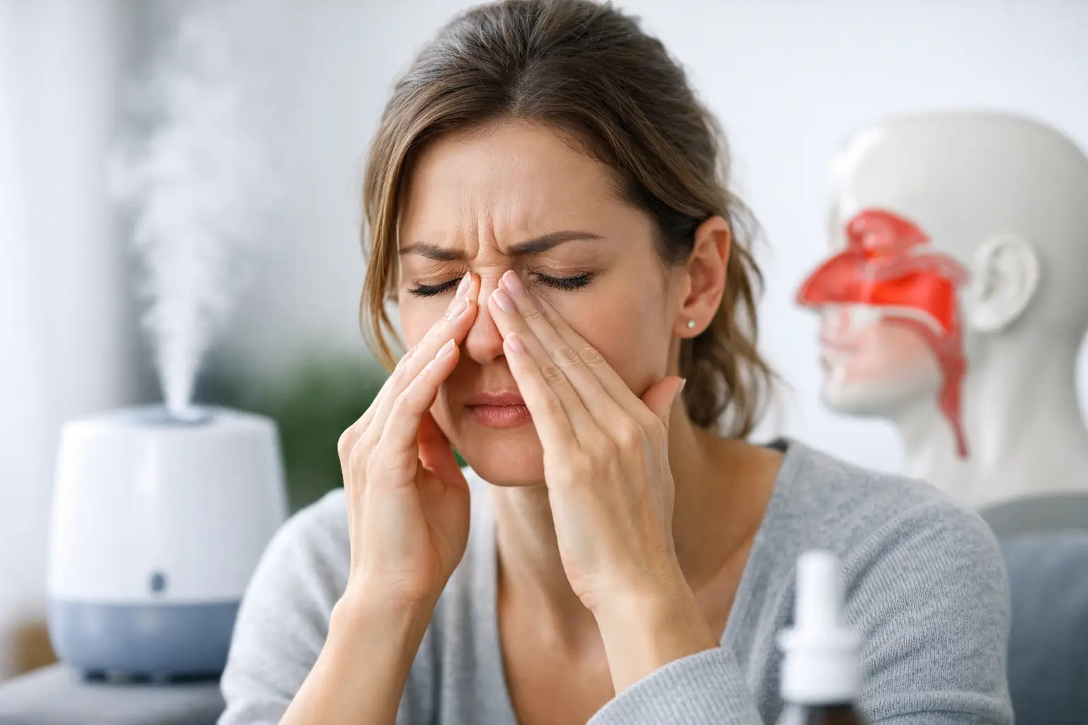 Como melhorar a obstrução nasal crónica