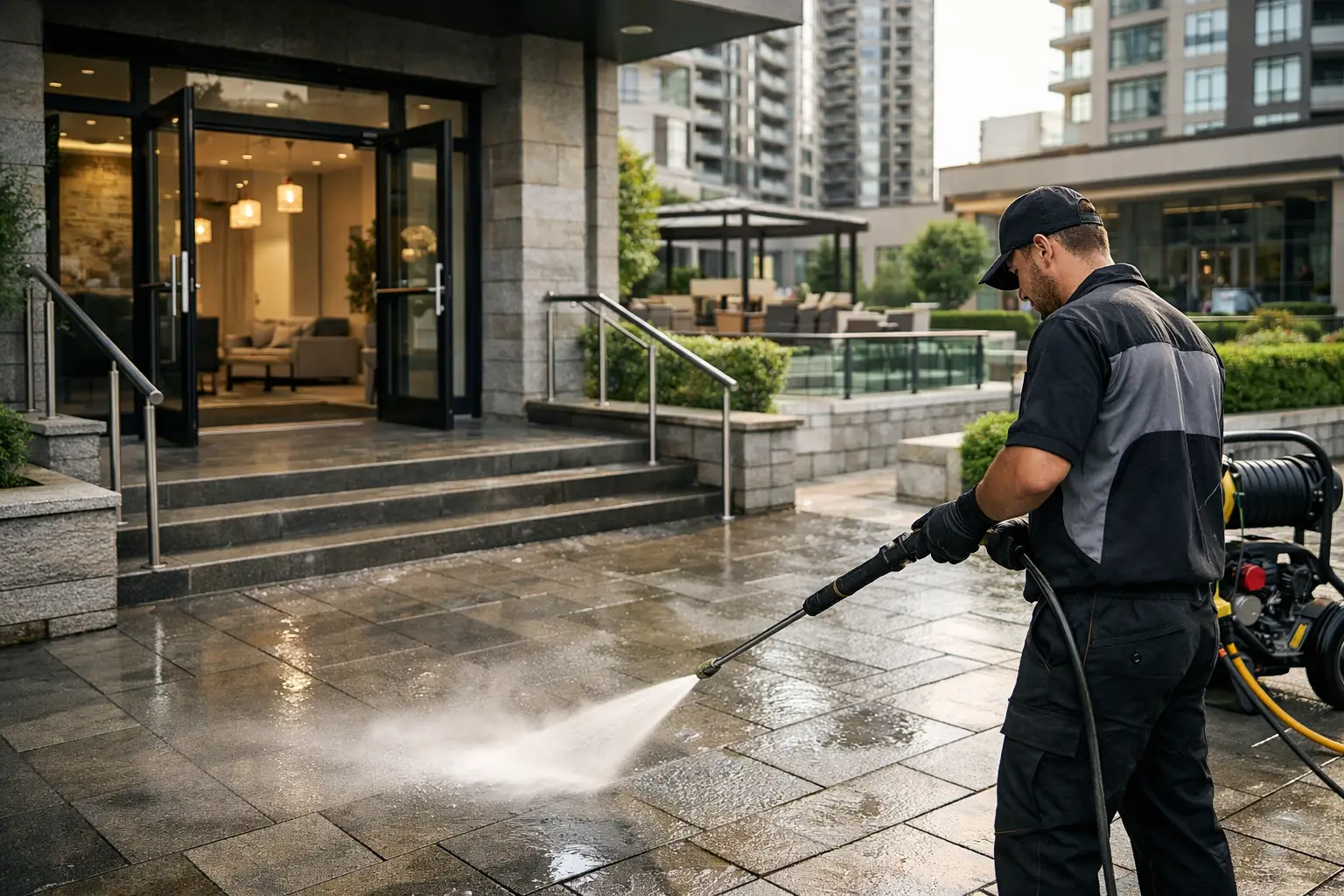 Lavage à pression Montréal - bien le planifier