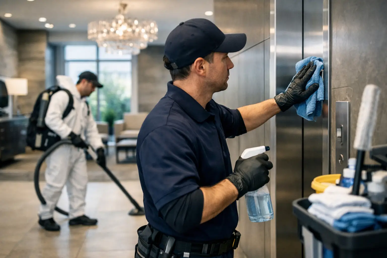 What is specialty cleaning?