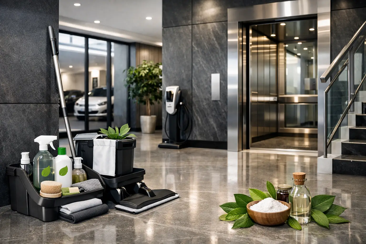 Eco-Friendly Building Cleaning