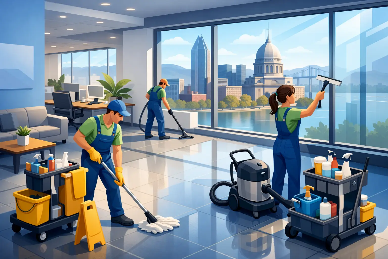 Commercial cleaning in Montreal: What property managers should demand