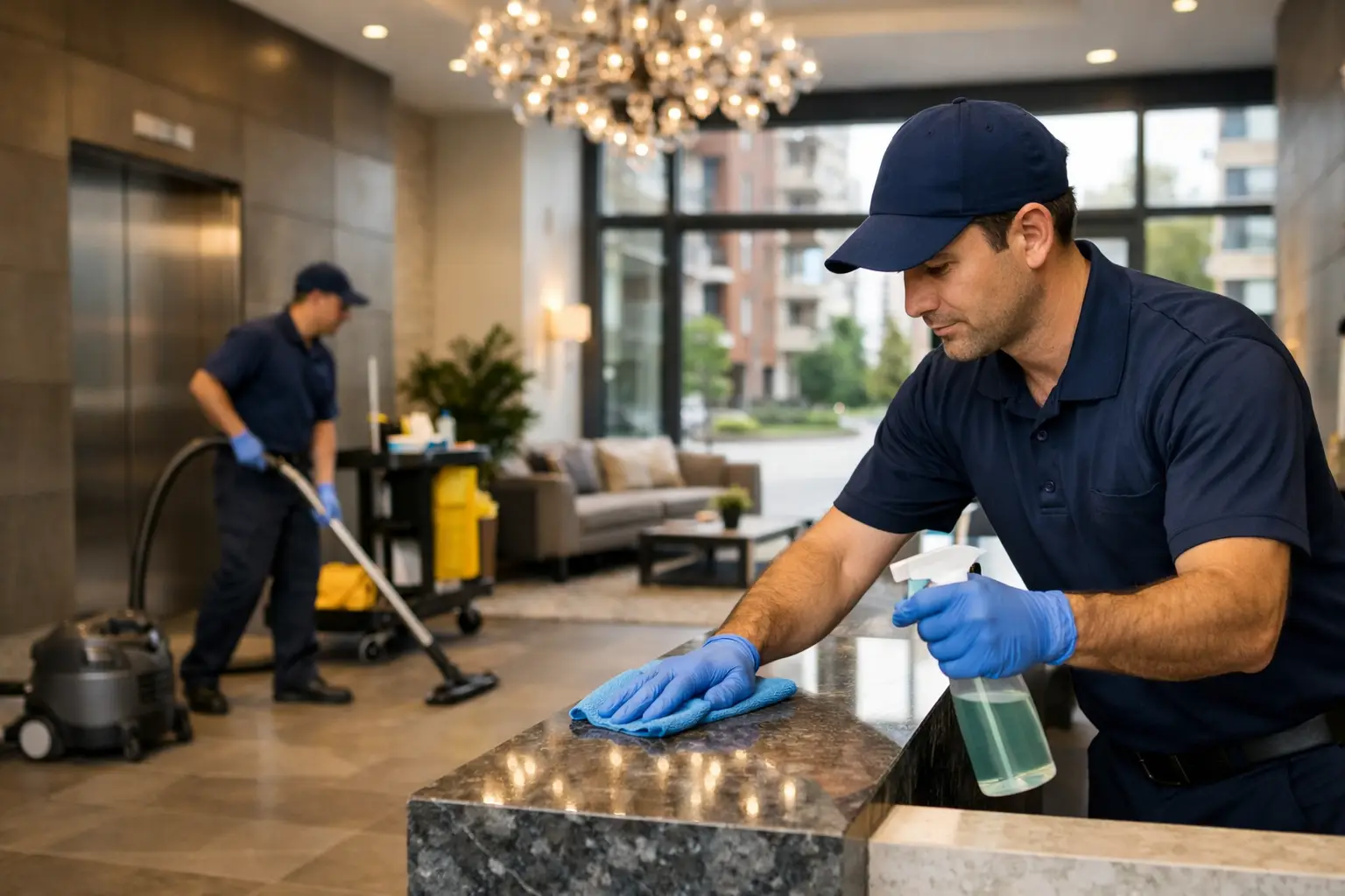 Janitorial services Montreal pour immeubles