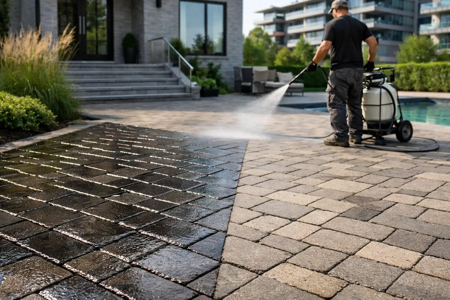 Paver Sealing Montreal - quand et pourquoi