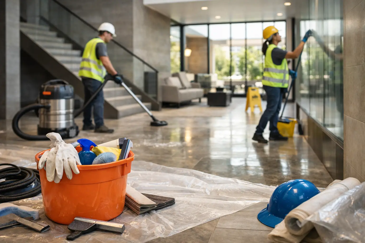 Soumission nettoyage après travaux: quoi prévoir