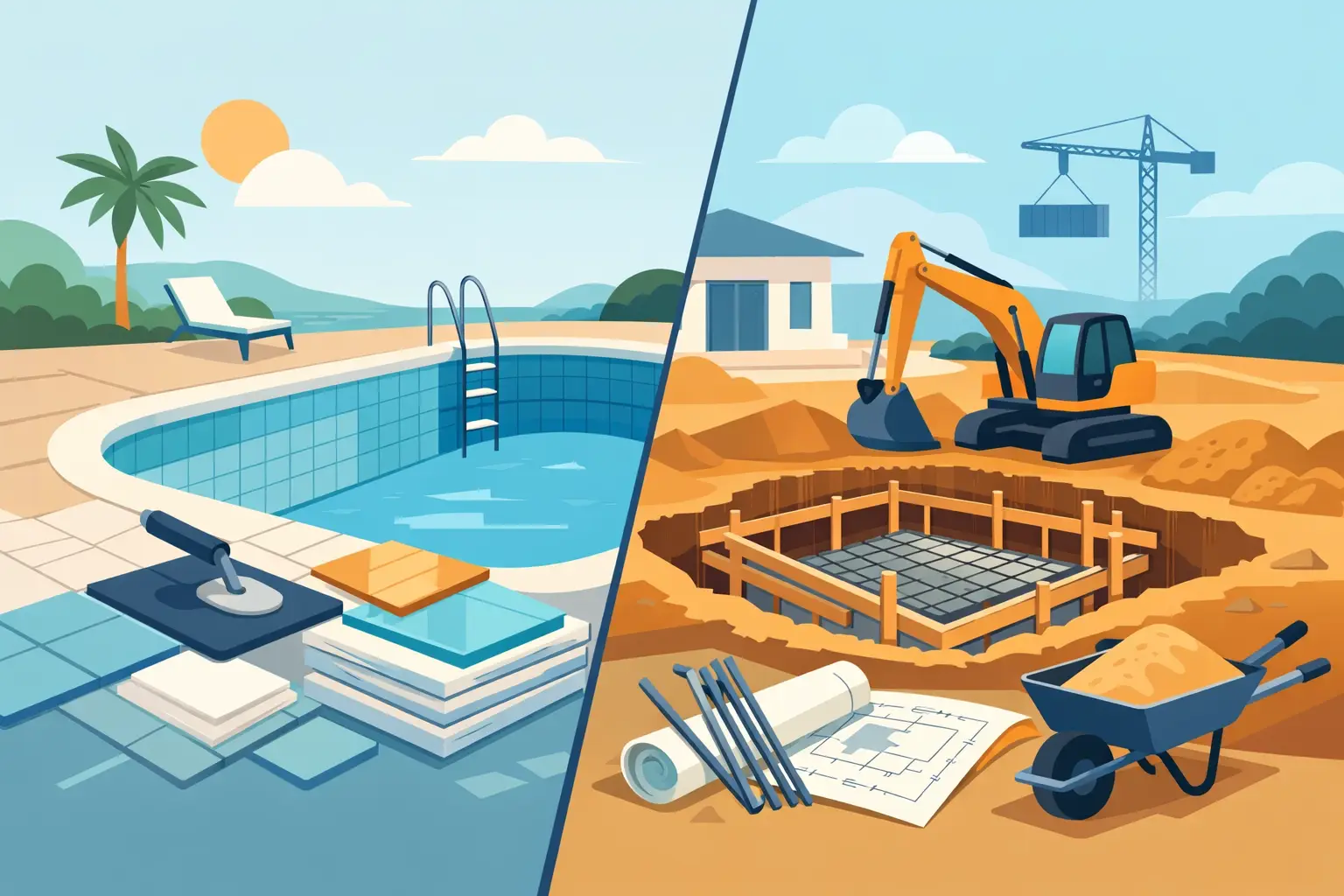 Pool Remodeling vs New Construction Choices