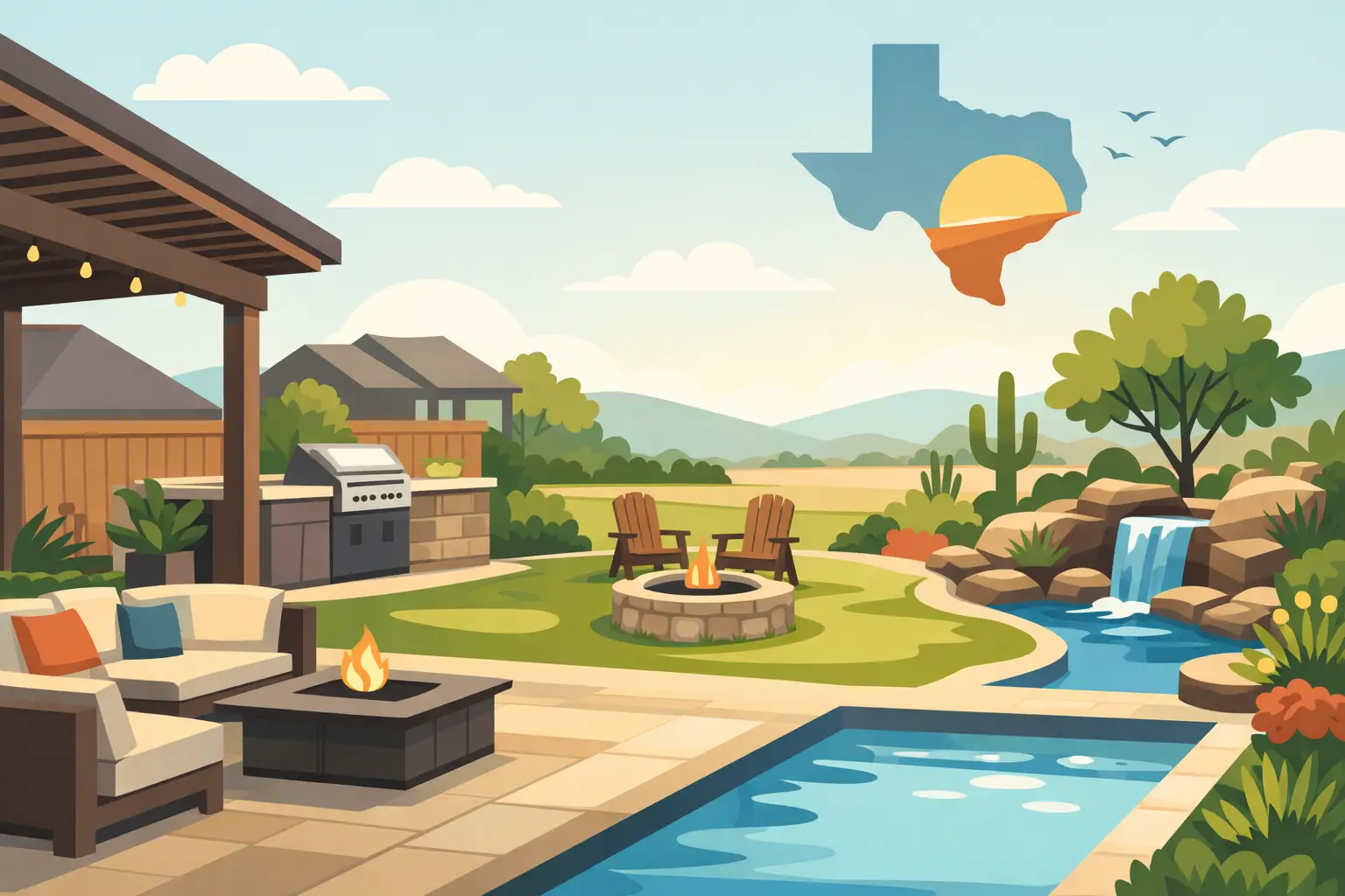 A Backyard Design Guide for Texas Homeowners