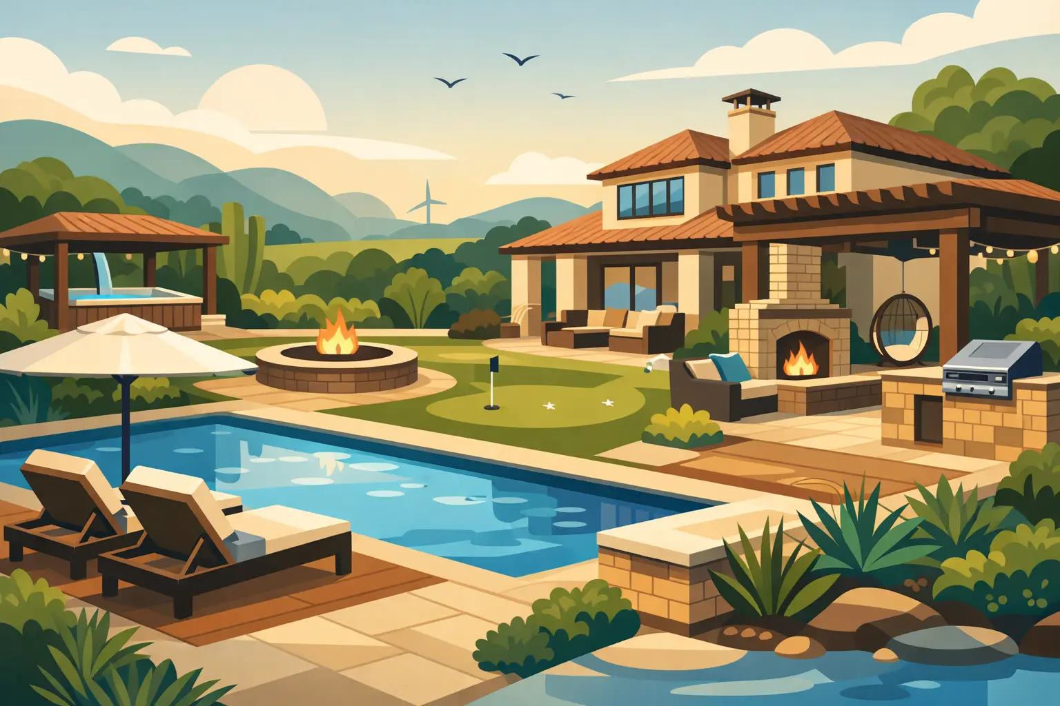 10 Best Luxury Backyard Upgrades for Texas Homes