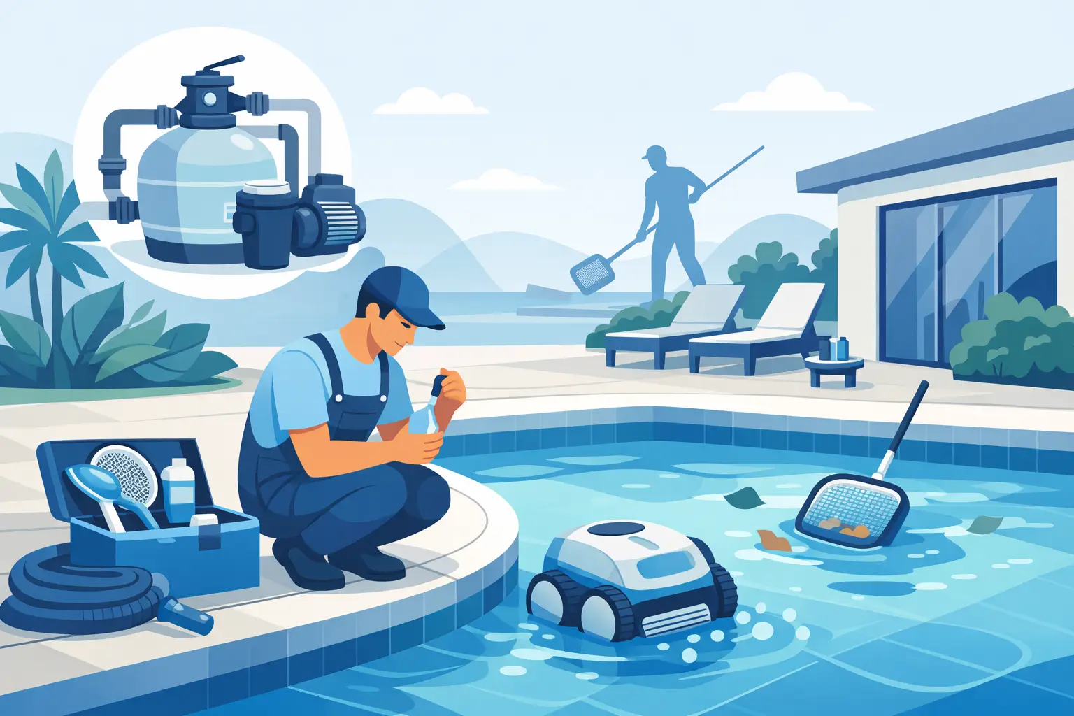 What a Pool Maintenance Company Should Do