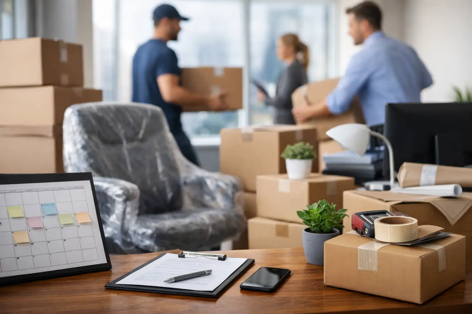 A 12-Week Office Moving Timeline That Works