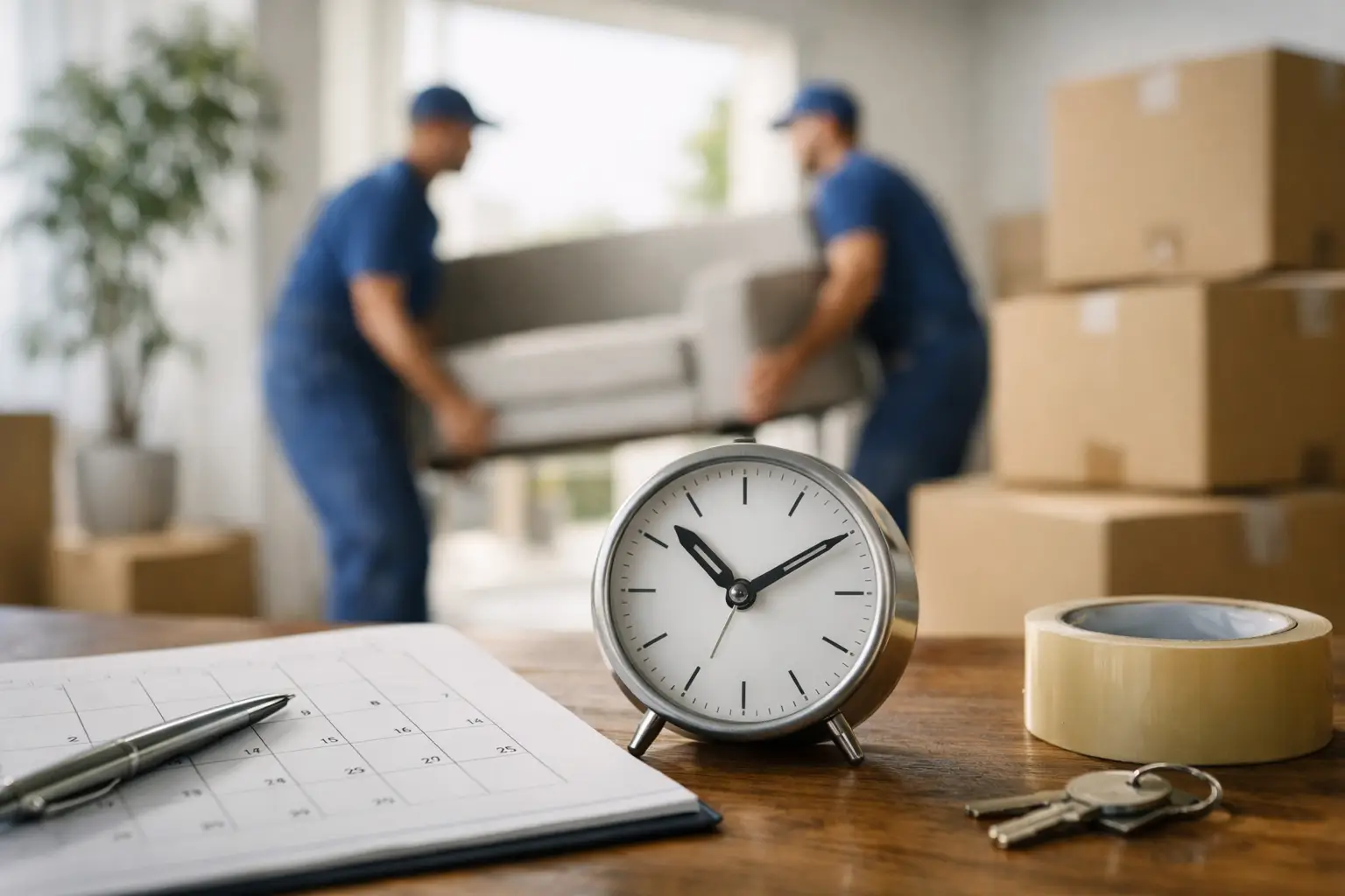 When Should Movers Be Booked for a Smooth Move?