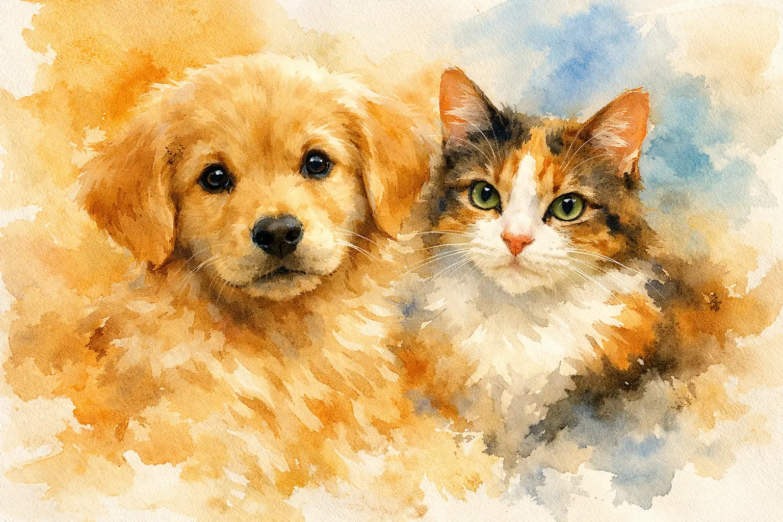 How to Turn a Pet Photo Into Watercolor Art