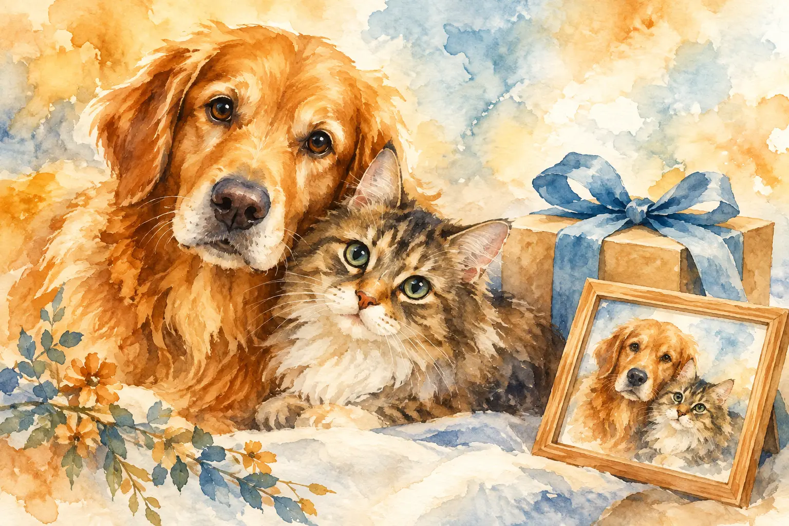 Do Pet Portraits Suit Gifts? A Meaningful Answer