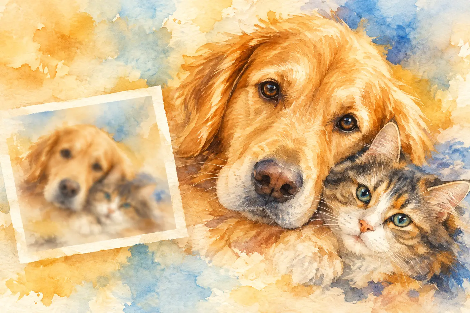 Can Blurry Pet Photos Work for a Lasting Portrait?