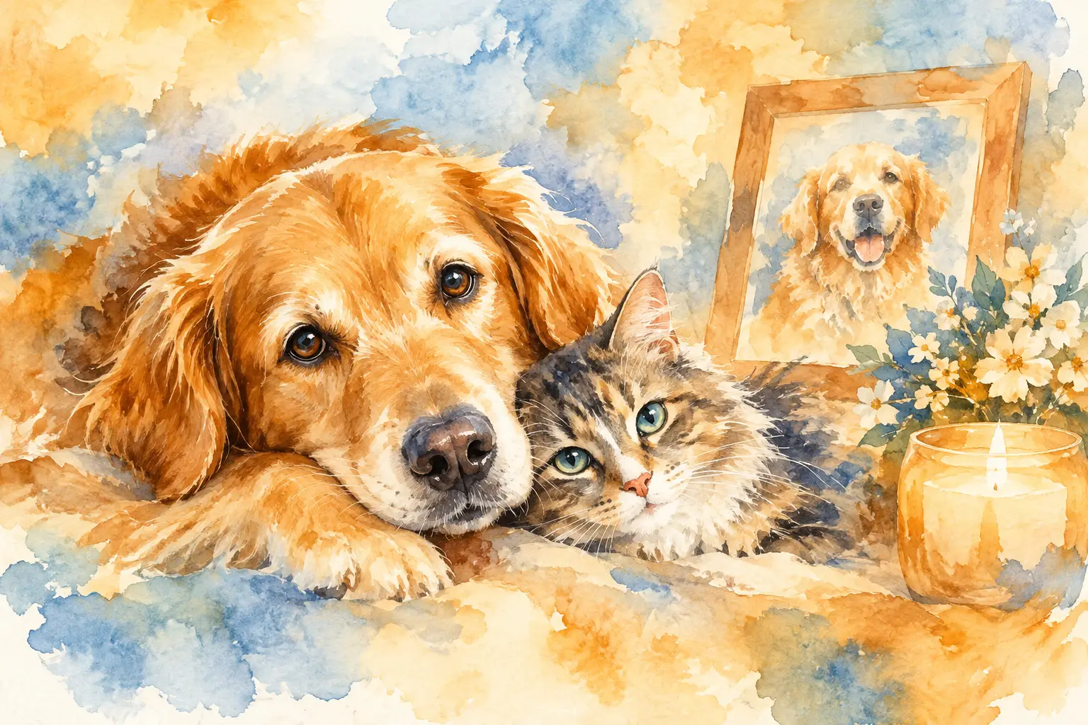 How Pet Memorial Artwork Keeps Love Close