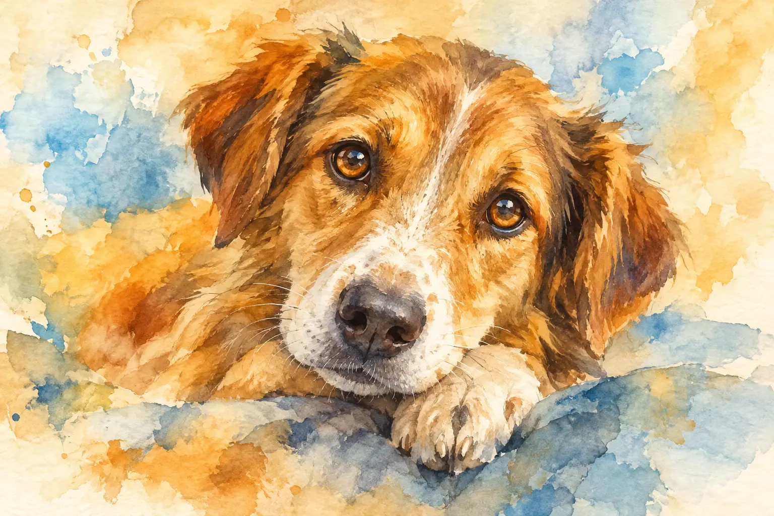 How a Rescue Dog Portrait Tells Their Story