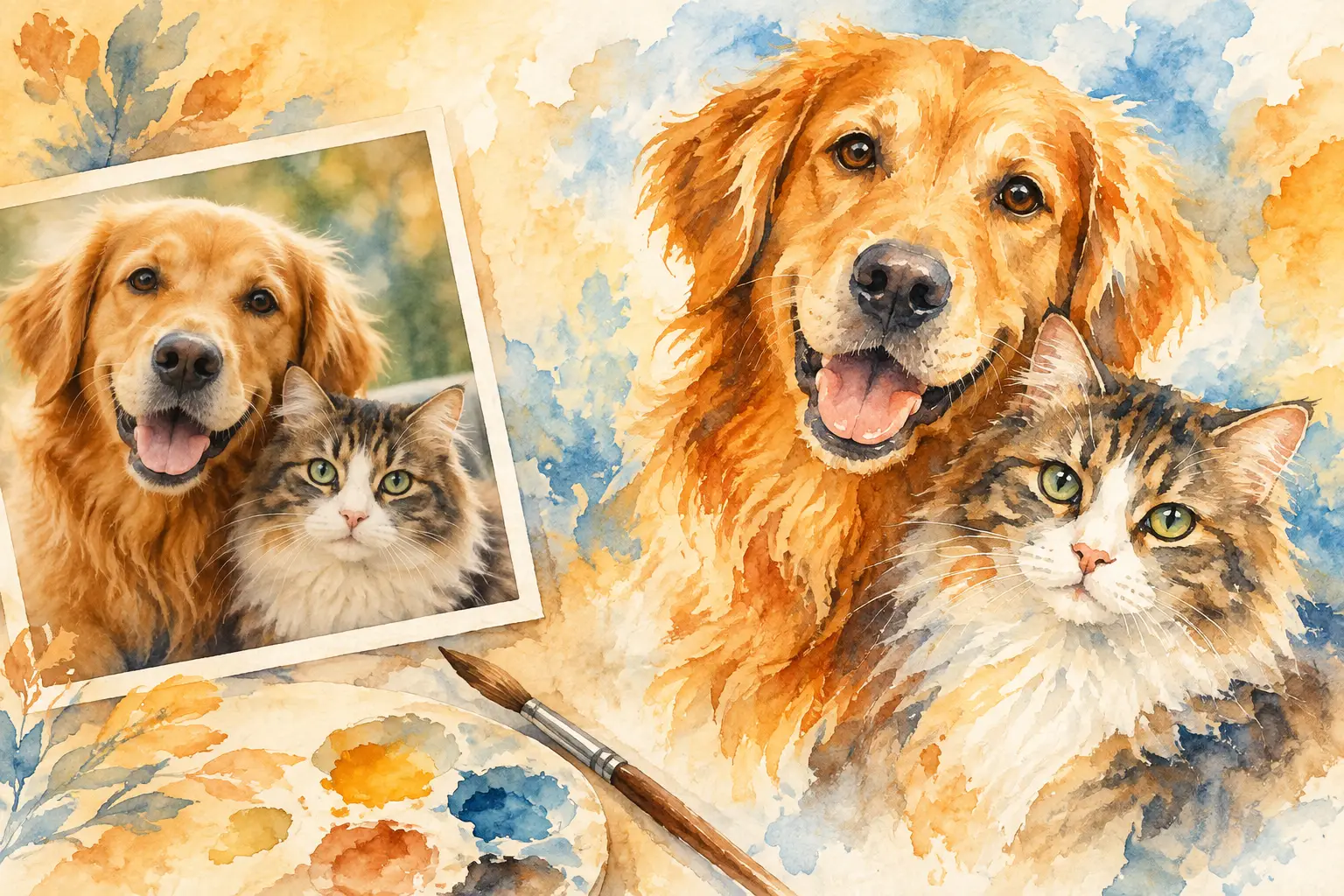 Portrait Versus Photograph: What Your Pet Deserves