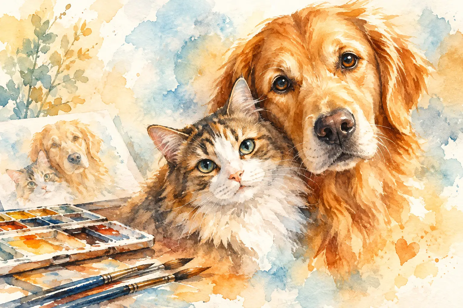 How to Start the Pet Portrait Process with Heart