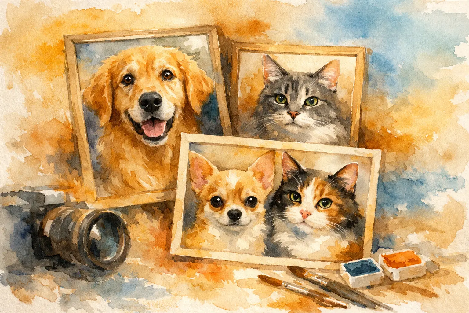 How Many Pet Photos Should You Upload for a Portrait?
