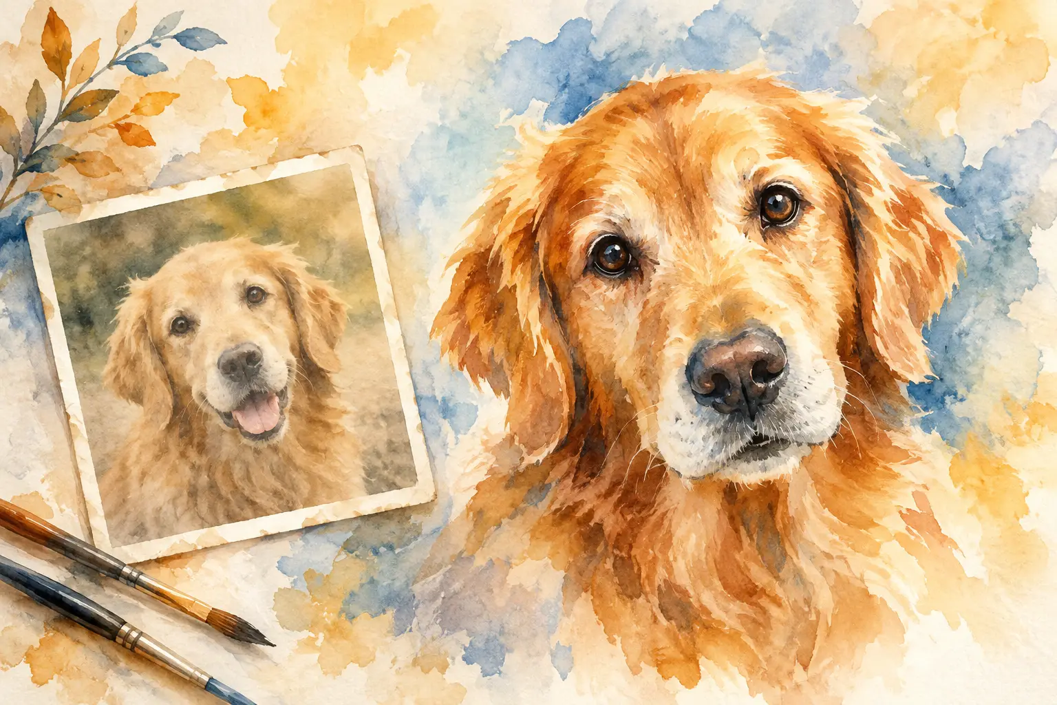 Can Old Pet Photos Work for a Lasting Portrait?