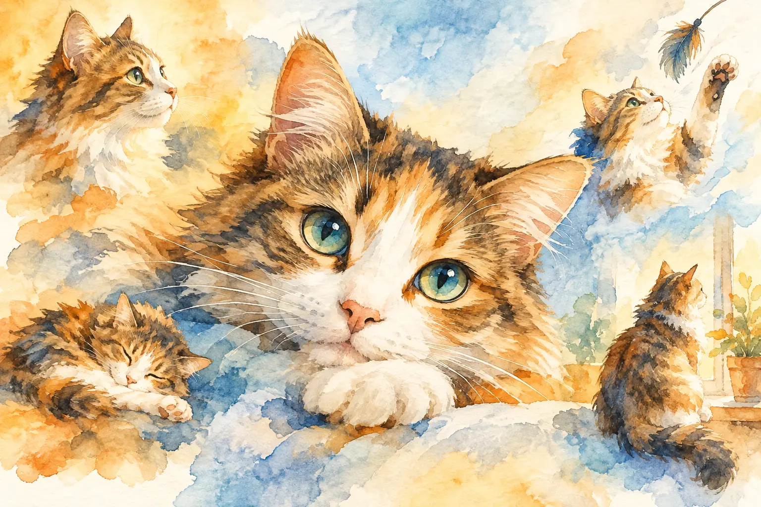 A Cat Personality Portrait Example That Feels True